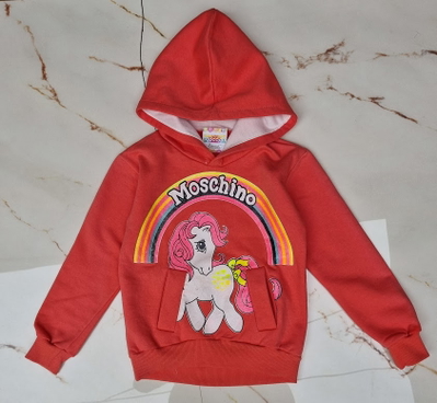 Buzo Niña Capucha Friza