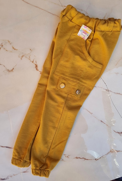 Pantalón Niña Rústico Estilo Cargo