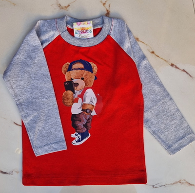 Camiseta Bebe Osito