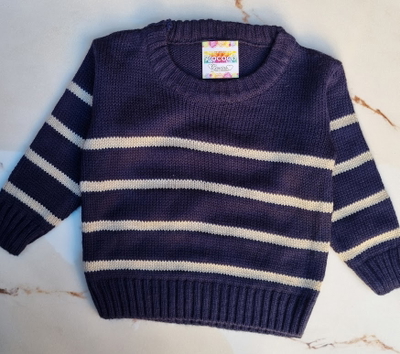  Sweater Bebe Rayado 