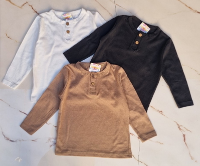 Camiseta Botones Bebe