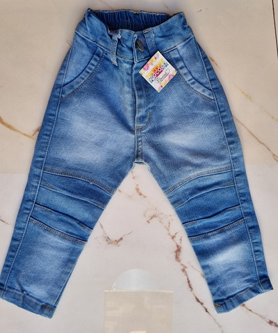 Pantalon Bebe Jeans Pliegues