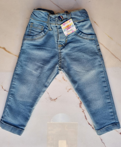 Pantalon Jeans  Clasico  Celeste 