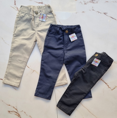  Pantalón Bebe de Gabardina 
