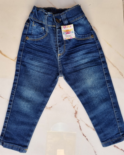 Pantalon Jeans Azul Clasico
