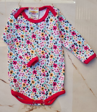 Body Algodón "Flores Silvestres"