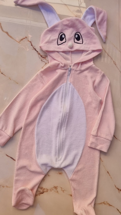 Enterito de Plush con Orejitas Rosado
