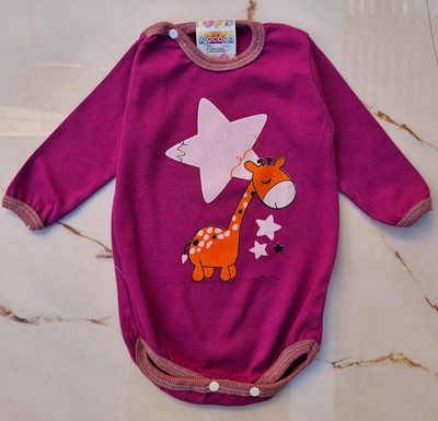 Body Algodón Jirafa y Estrella