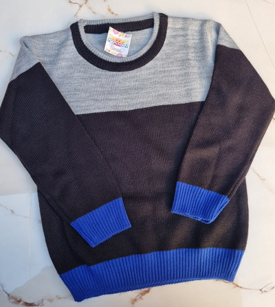 Sweater Bebe de Hilo Combinado