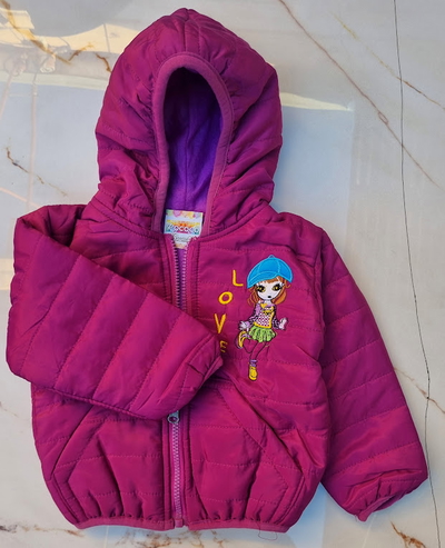 Campera Beba Rompeviento - Interior de Polar