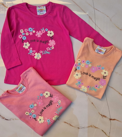 Camiseta Beba Amor Magico