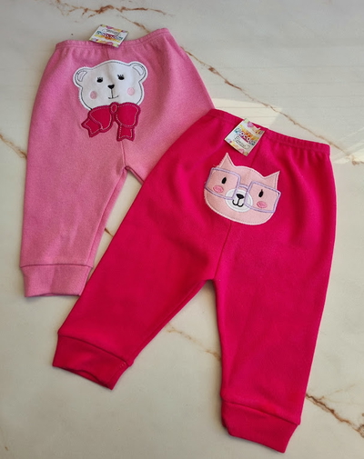 Pantalon - Algodón Premium con Bordado Atras