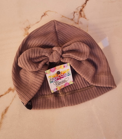Gorrito Turbante de Morley con Moño