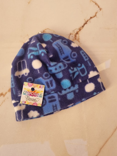 Gorro Polar Estampado Vehiculos