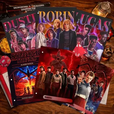 Kit Imprimible Caratulas Stranger Things