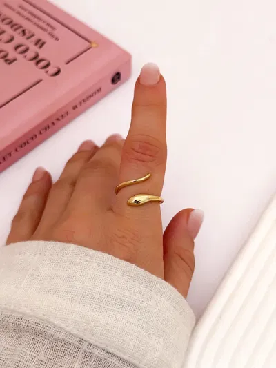 Anillo Snake Gold