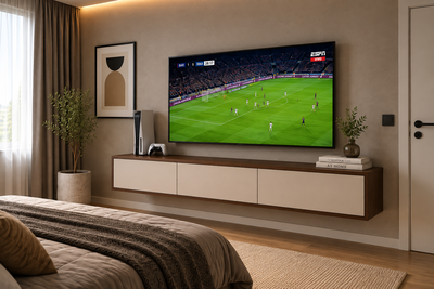 RACK TV MINIMALISTA HABITACION 1,80 X 32 X 34