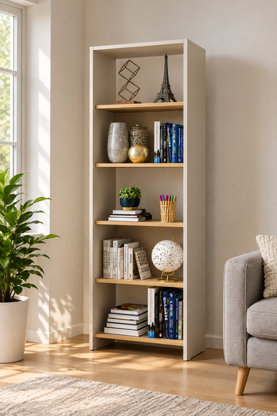 BIBLIOTECA MODERNA MINIMALISTA 1,8 X 60 X 35