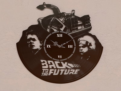 Reloj de Pared - Volver al Futuro