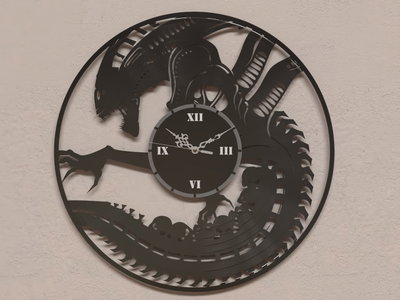 Reloj de Pared - Alien - Xenomorfo