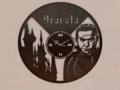 Reloj de Pared - Drácula