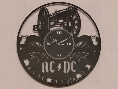 Reloj de Pared - AC/DC