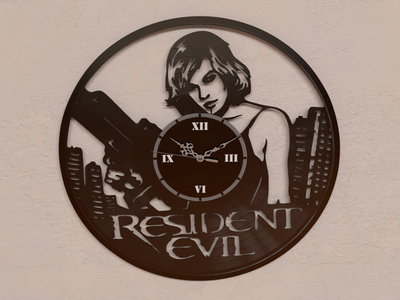 Reloj de Pared - Resident Evil