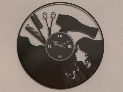 Reloj de Pared - Peluquería