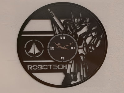 Reloj de Pared - Robotech
