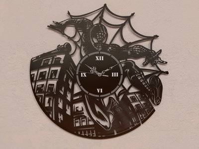 Reloj de Pared - El Hombre Araña
