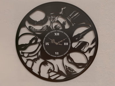 Reloj de Pared - Tortugas Ninja