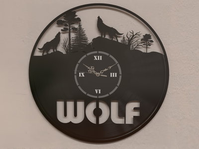 Reloj de Pared - Lobos