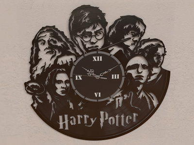 Reloj de Pared - Harry Potter