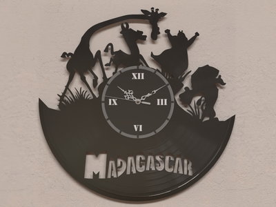 Reloj de Pared - Madagascar