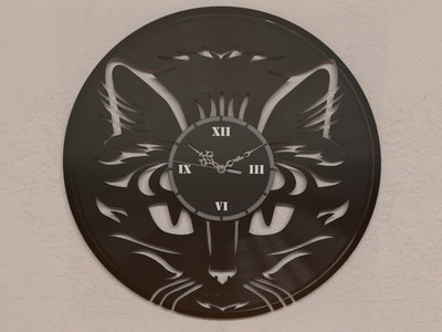 Reloj de Pared - Face Cat