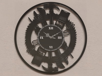 Reloj de Pared - Carpintería