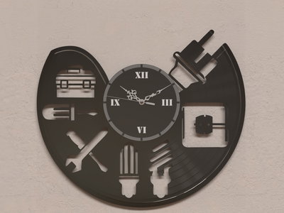 Reloj de Pared - Electricista