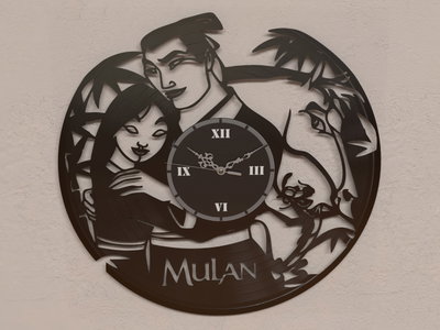 Reloj de Pared - Mulan