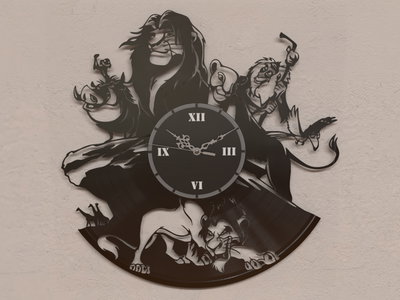 Reloj de Pared - El Rey León