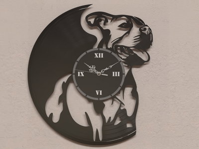 Reloj de Pared - Pitbull