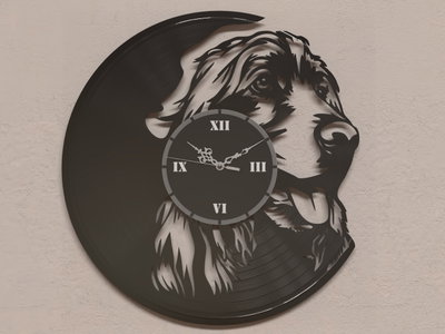 Reloj de Pared - Golden Retriever