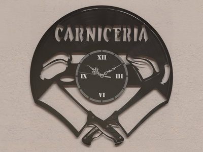 Reloj de Pared - Carnicería