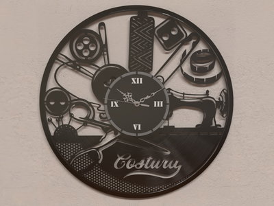 Reloj de Pared - Costura