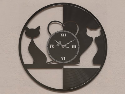 Reloj de Pared - Gatos