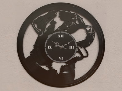 Reloj de Pared - Rottweiler