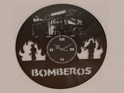 Reloj de Pared - Bomberos