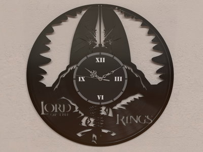 Reloj de Pared - El Señor de los Anillos