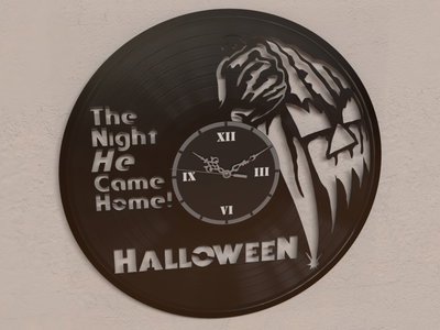 Reloj de Pared - Halloween
