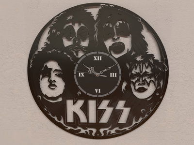 Reloj de Pared - Kiss