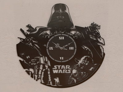 Reloj de Pared - Star Wars